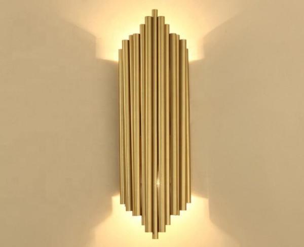 Creative Personality Art Metal Wall Lamp Living Room Corridor Hotel Wall