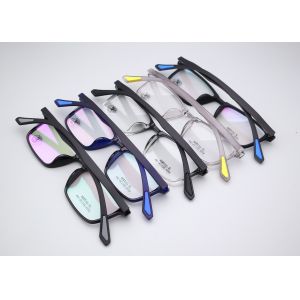 Material Tr90 Frame Eyeglasses Rectangle Lightweight Unisex Design