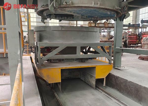 20 Tons Rail Transfer Cart For Steel Plant Transportation