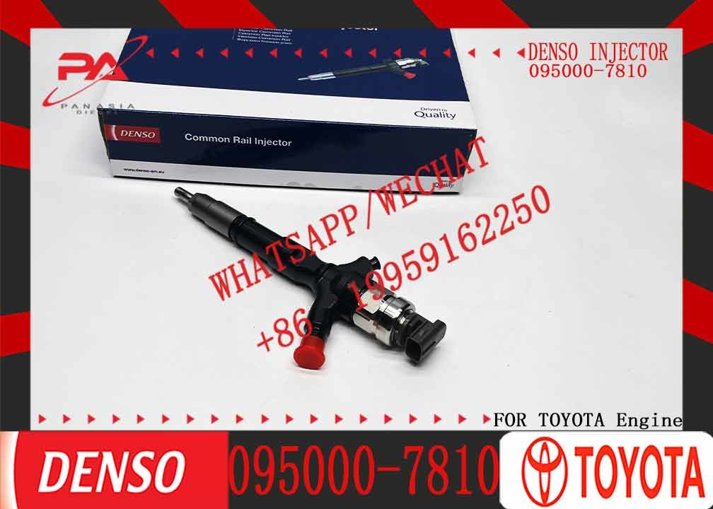 Low price Injector 095000-7820 095000-7810 23670-30290 23670-30120 23670-30230/39165 23670-39166/39225 for T0Y0TA1 1KD-F