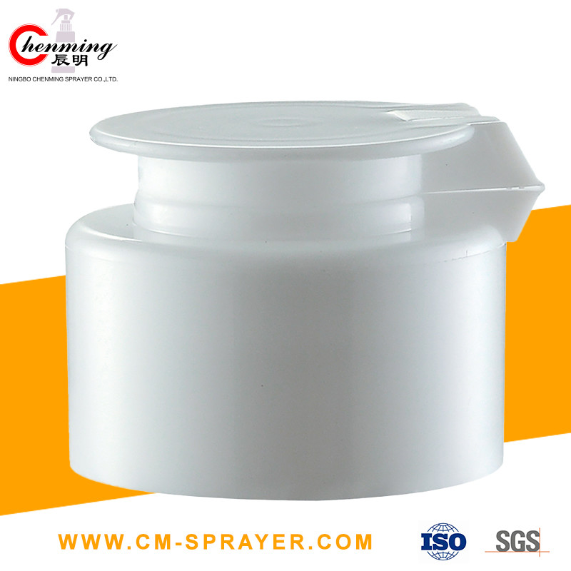 28mm Flip Top Cap White 28/410 24/410 Flip Top Closures Disk Plastic 400 Thread