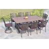 Buy cheap Leisure Garden Cast Aluminum 8 Seater Outdoor Furniture Table And Chair Set from wholesalers