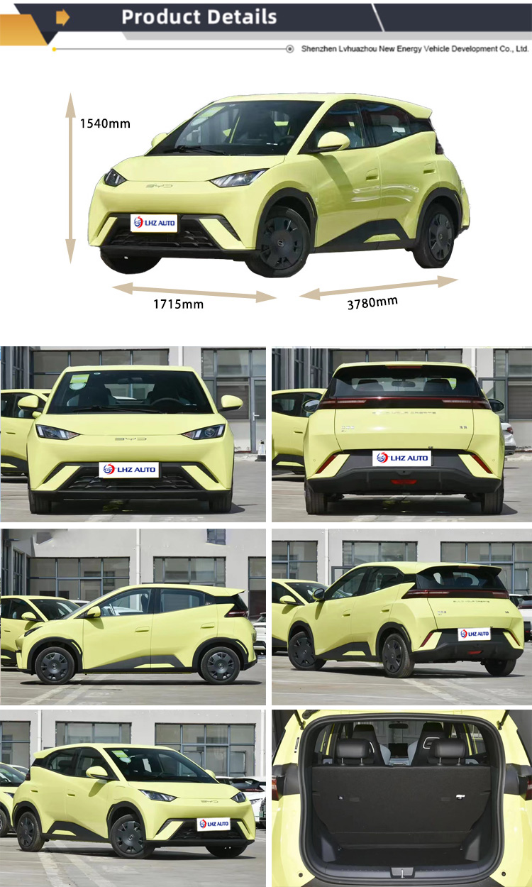 405KM Long Range Energy Car EV BYD Seagull 2024 Flying Edition Battery Capacity 30.08kWh
