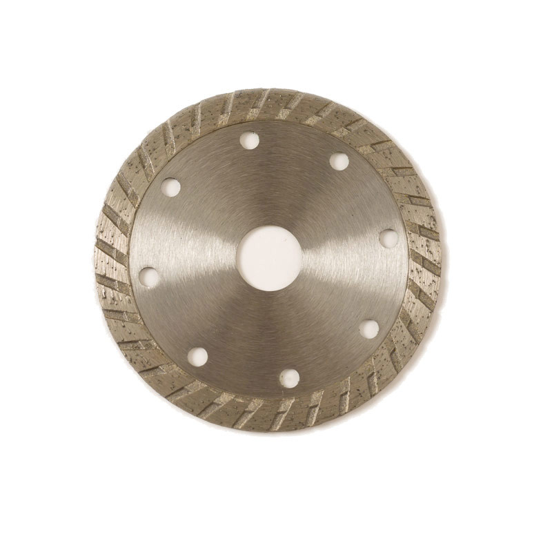 Turbo Diamond Blade Cold Press 4.5inch '115×1.2/2.0×10×22.23mm High Quality For General Purpose , Ceramic , Marble