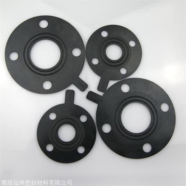 High Corrosion Resistance Rubber Flange Gasket 2mm Thickness Tensile Strength