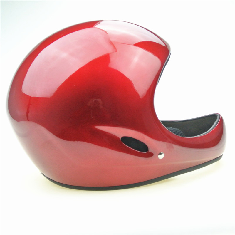 Red Paragliding helmet GD-A 760g+/-50g EN966 Standard Full face Hang gliding helmet