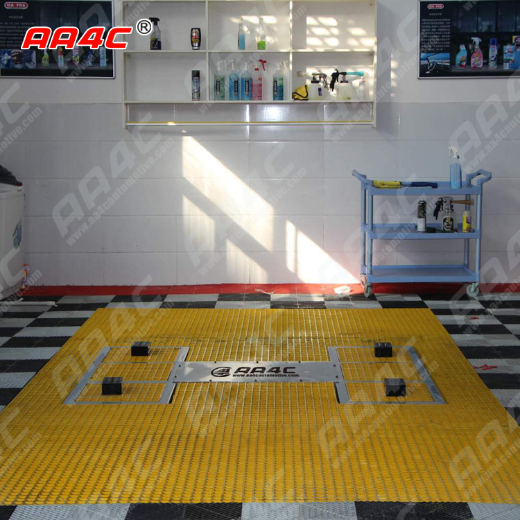AA4C Hydraulic 1 post car lift inground car lift car washing lift