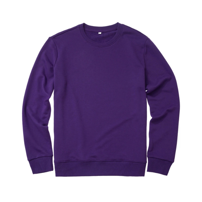 wholesale blank men's french terry wholesale crewneck sweatshirt