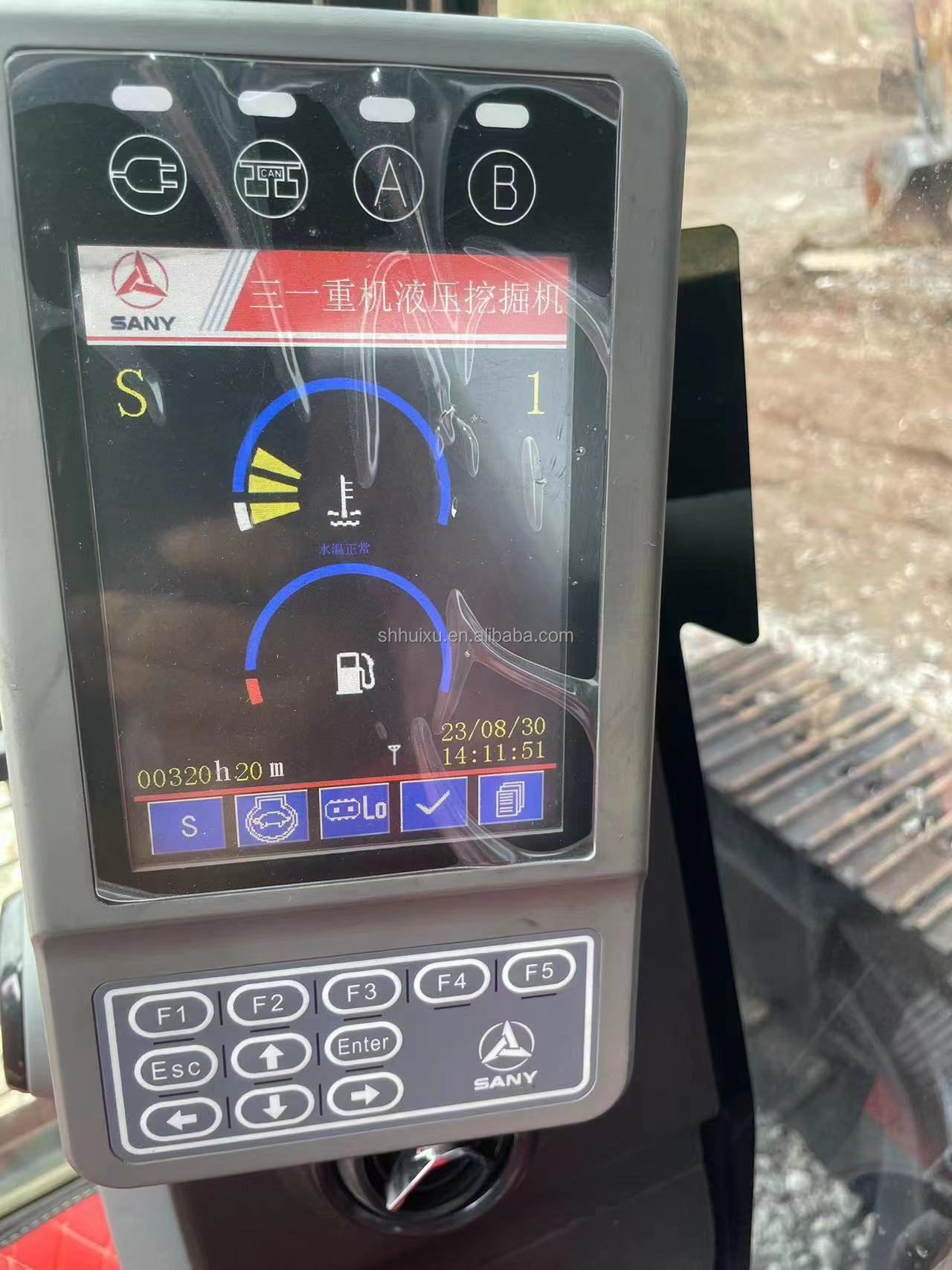 Used Sany 135 China Brand Mini Crawler Mounted Hydraulic Excavator