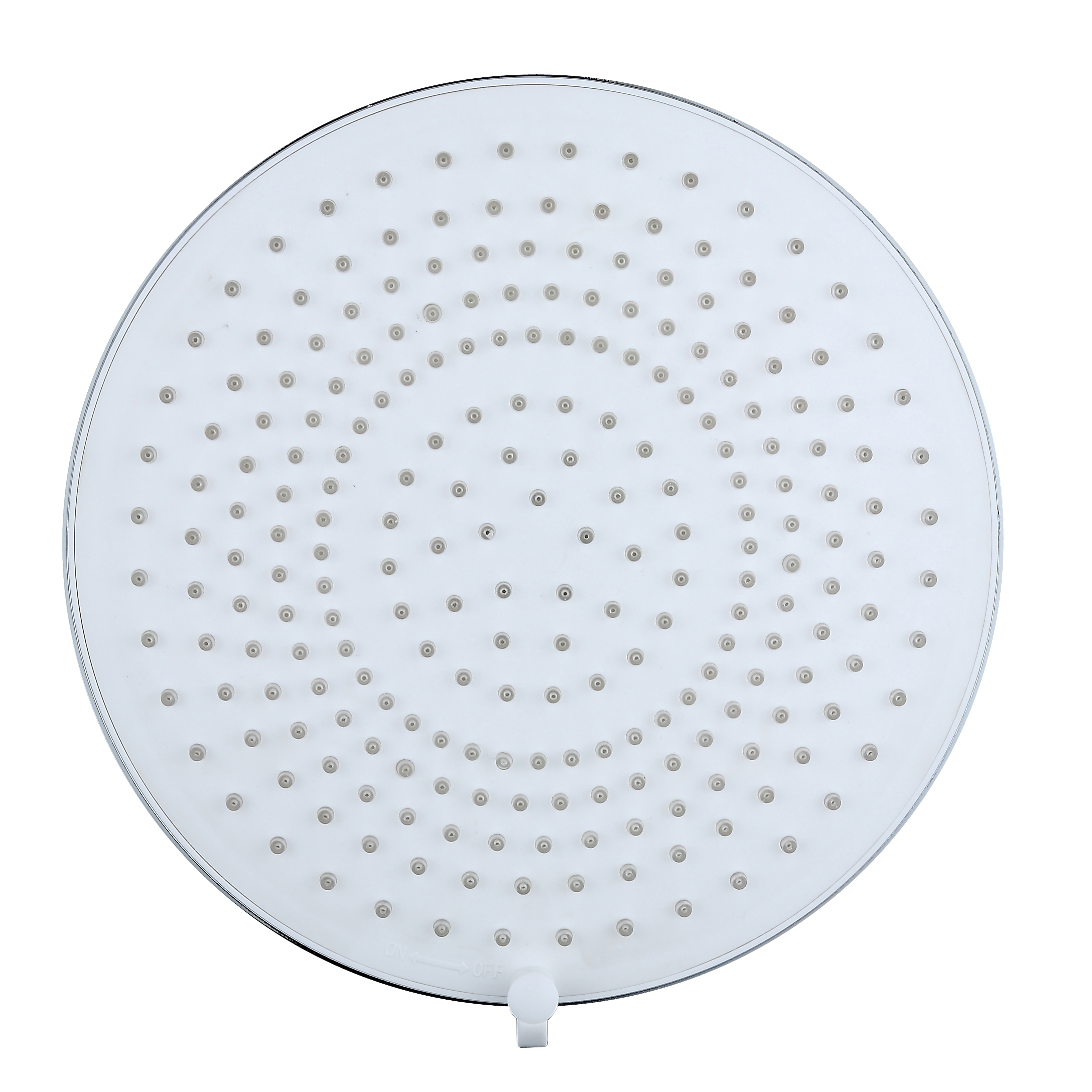 Polished 9 Inch Round Detachable Clean Big Top Three Function Spray Lotus Shower Head