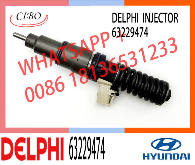 Remanufactured Common Rail Fuel Injector Assembly 33800-84710 3380084710 63229474 in stock