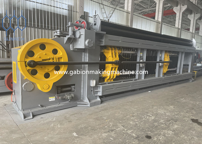  6300MM 4.0mm Gabion Mesh Machine with Maximum Efficiency Manufactures