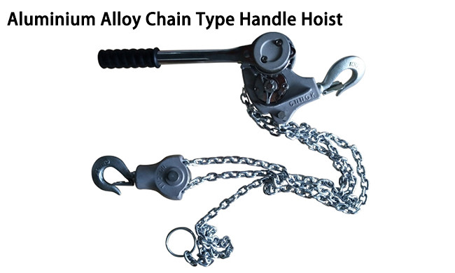 Alloy Aluminum Chain Hoist 7.5KN 15KN 30KN 40KN 60KN 90KN Chain Come Along