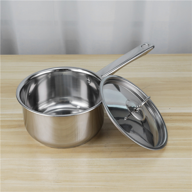 15pcs Home Hotel Restaurant Caterers Stainless Steel Saucepan Set