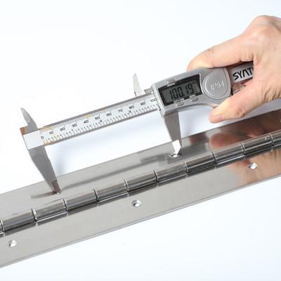 1000*38*1.5mm Stainless Steel 304 Long Piano Hinges For Doors And Windows