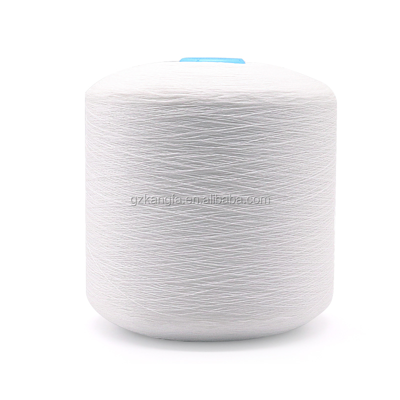 OEM 40/2 20/3 30/3 100% Spun Polyester Yarn with Chemical Resistance and Raw White Pattern