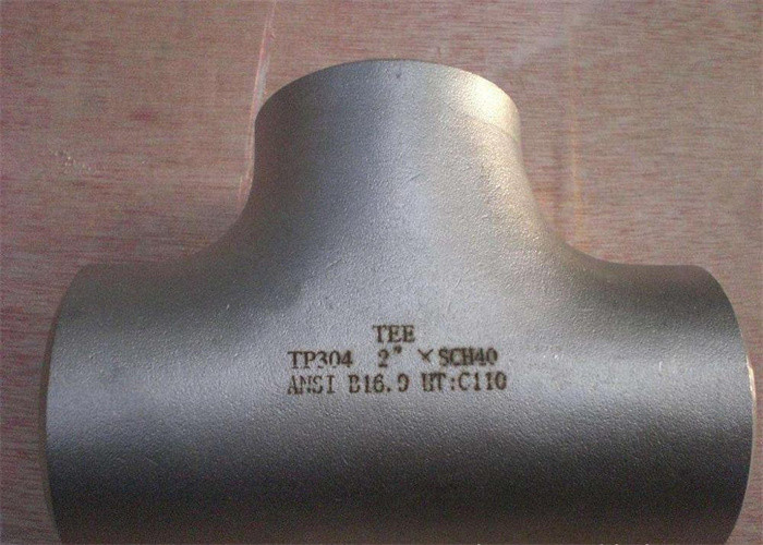 Forged Stainless Steel Equal Tee Astm Wpb A234 Ss321 Schedule 40