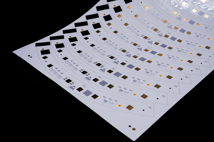 Flexible Printed Circuit PCB Design Assembly Double Sided LED Light Strip FPC