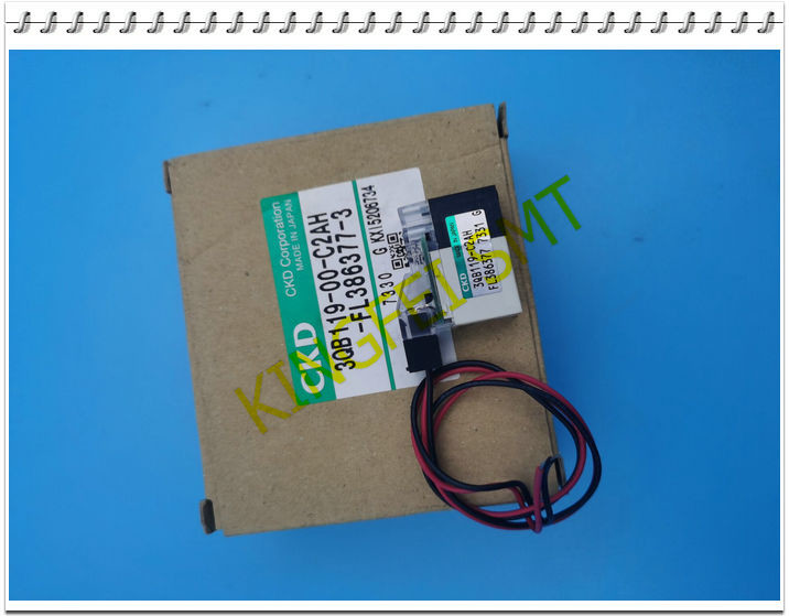 JUKI FX-3/FX-2 SMC Solenoid Valve 40068170 3QB119-00-C2AHV-FL386377-3 CKD Valve