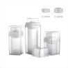 Buy cheap Square Double Wall 15ml 30ml 50ml Cosmetic Airless Pump bottle in Recyclable PP from wholesalers