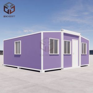 Fire Resistant Expandable Container House with Level 8 Earthquake Resistance