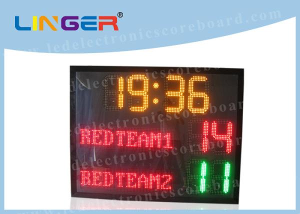 Sport Club Digital Score Display Board ,Portable Outdoor Scoreboard Customized