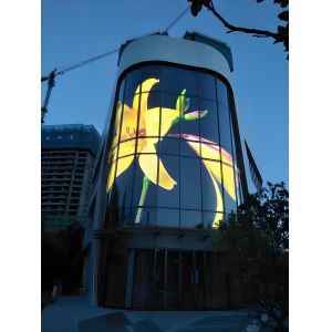 P8 Clear Led Display Transparent Led Wall Display With Modular Design