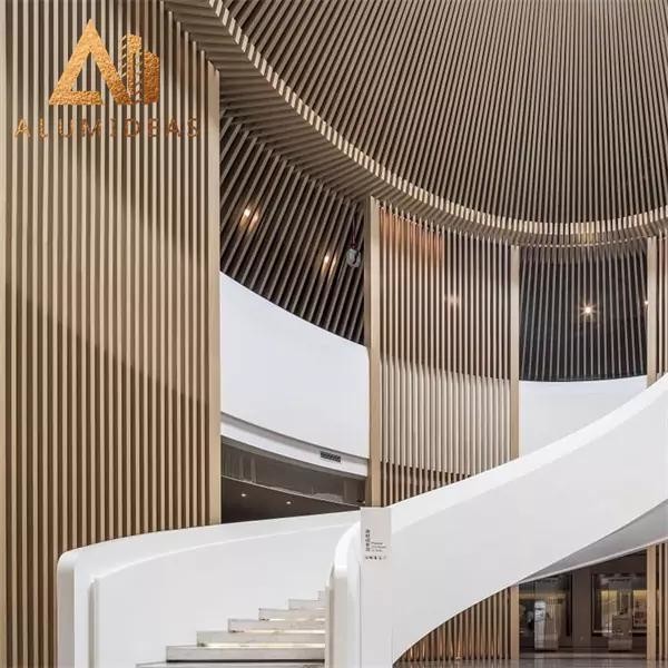Building aluminum ceiling system
