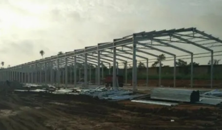 Environmental Friendly Prefabricated Light Structural Steel Structure Constructi