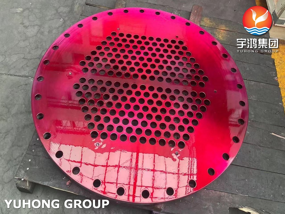 ASME SA240 SS304 Stainless Steel Tubesheet For Heat Exchanger