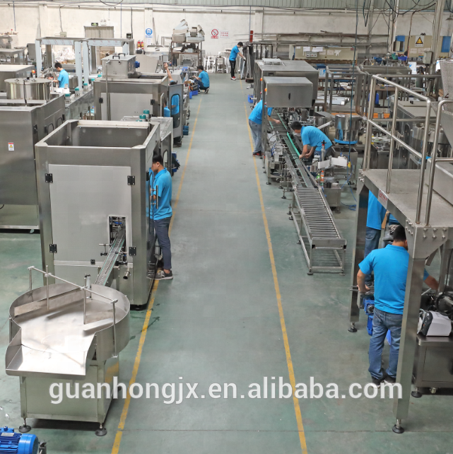 Paper Packaging Material 5 Nozzle Automatic Liquid Filling Machine for Chemical Products
