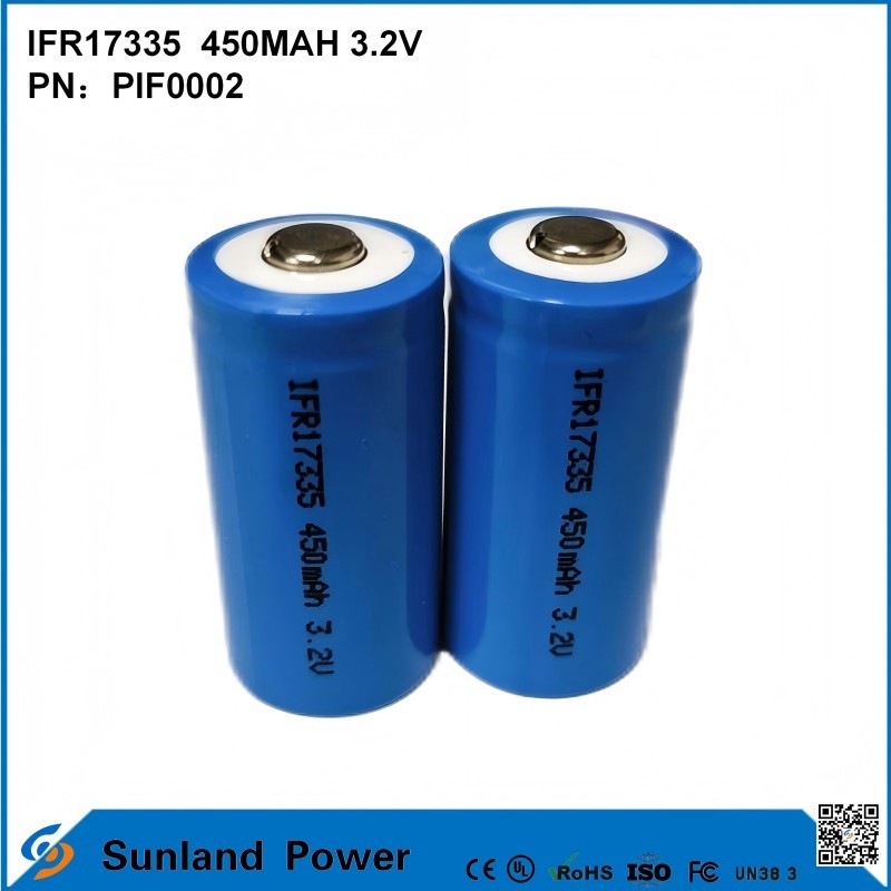 IFR17335 battery 3.2V 450mah suitable for a variety of devices and scenarios, including: Digital products Illumination equipment Electric tools Small