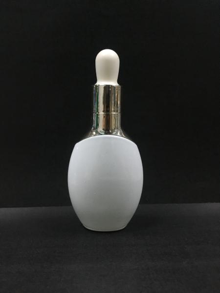 Oval Glass Essential Oil Bottles Dropper Bottles Skincare Packaging Customized