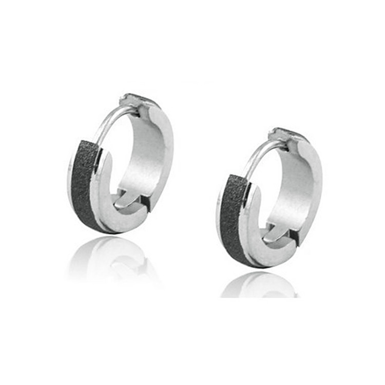 High quality new fashion wholesale earring, stainless steel earring hoop