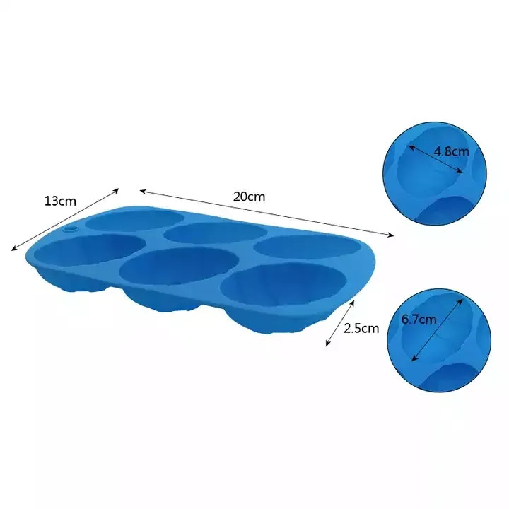 Harmless Oilproof Silicone Cooking Molds , Microwaveable Silicone Cake Tray