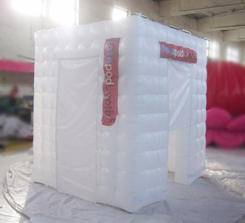 Hot Cube Tent Lighting Inflatable Photo Booth with LED Light