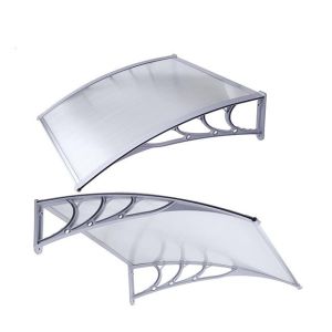 CE Certification Polycarbonate Sheet Windows Awning Canopy Customized Design