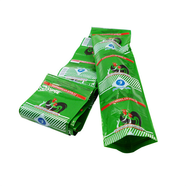Sausage colorfast plastic casings food grade sausage packaging casings flexography printing brand logo