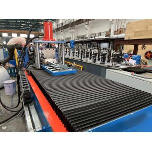 China PLC Control C U Profile Stud And Track Roll Forming Machine 0.3 - 1.2mm 8 - 12m/Min on sale