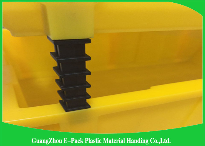 Antistatic Warehouse Storage Bins 10L Colored HDPE Convenience Stores PP Material