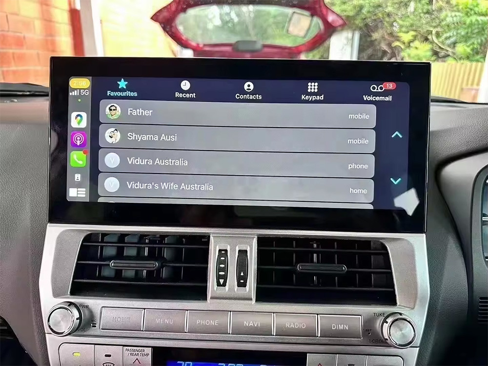 12.3'' Touch Screen Car Radio For Toyota Land Cruiser Prado 2018-2022