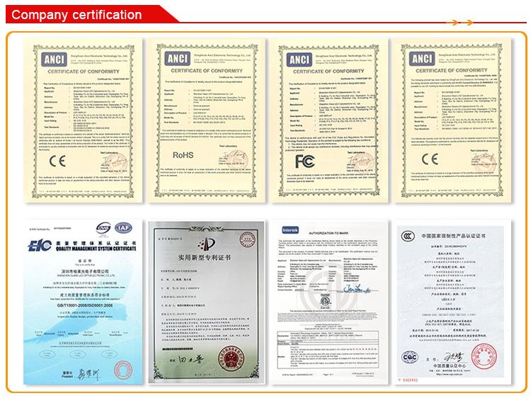 LED Digital Gas Pricer Sign for Gas Station Brightness 6000cd Waterproof level IP65