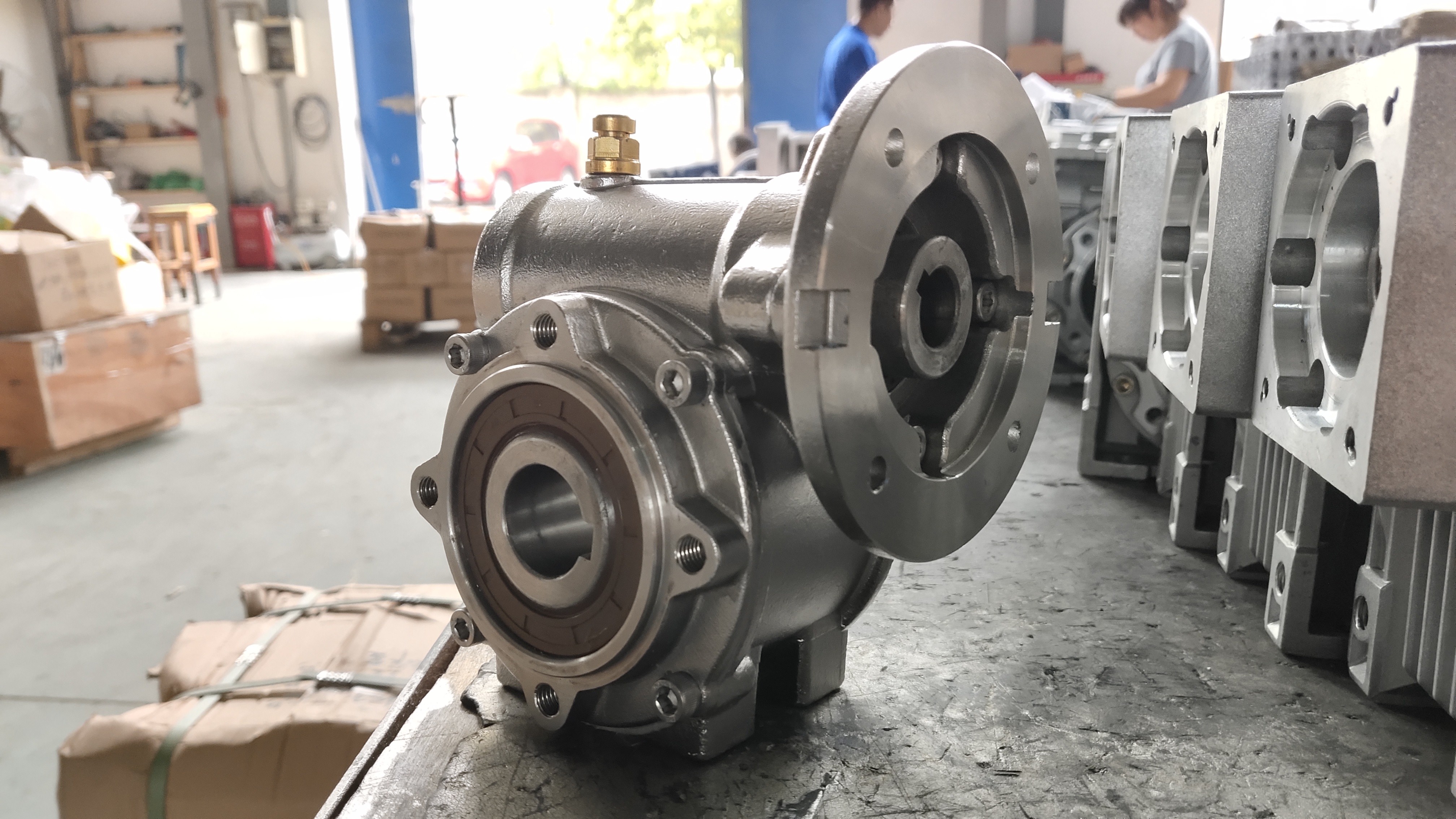 Ss304 VF050 Single Speed Reduction Gearbox