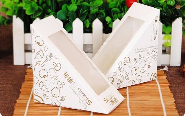 Wholesale custom Paper Cookies packing Cake Box with PVC window,Wholesale Plastic Square Birthday Wedding Packaging Clea