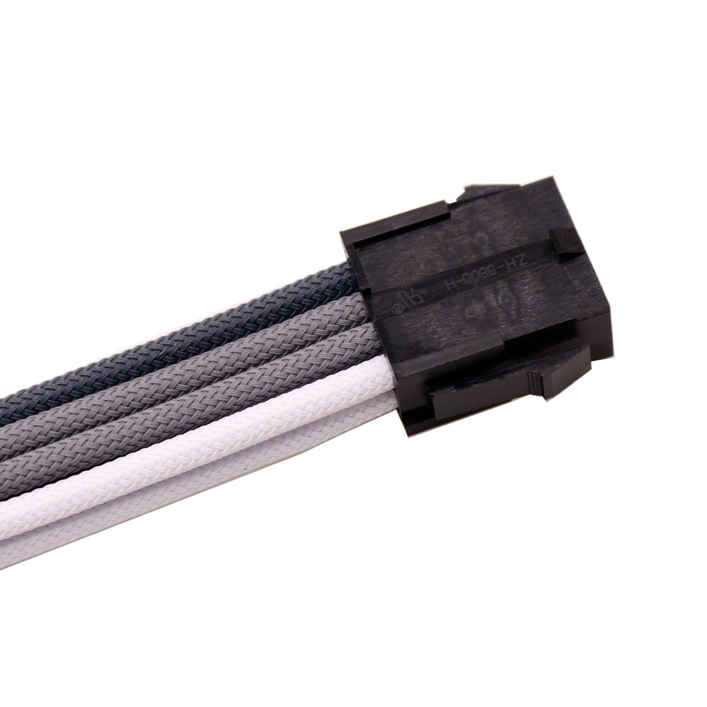 Sleeved Braided Extension PC Adapter PSU Extension Cable Motherboard Electric Cable Female Male Cable Length 18AWG 30cm