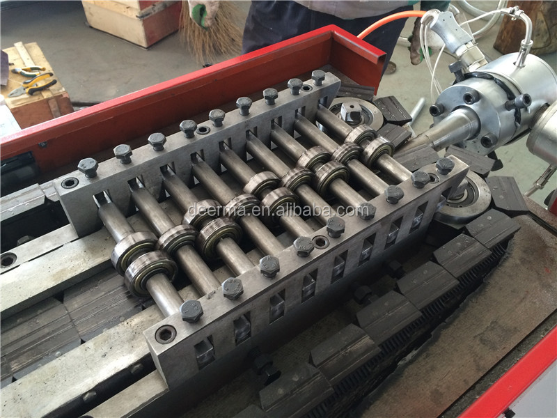High Productivity Corrugated Pvc Pipe Production Line Pvc Plastic Pipe Making Machinery with Inverter ABB