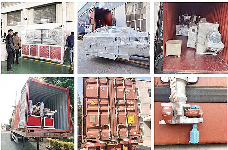 220Kg/H Plastic PVC Profile Extrusion Line Skirting Board Upvc Window Profile Extrusion Machine