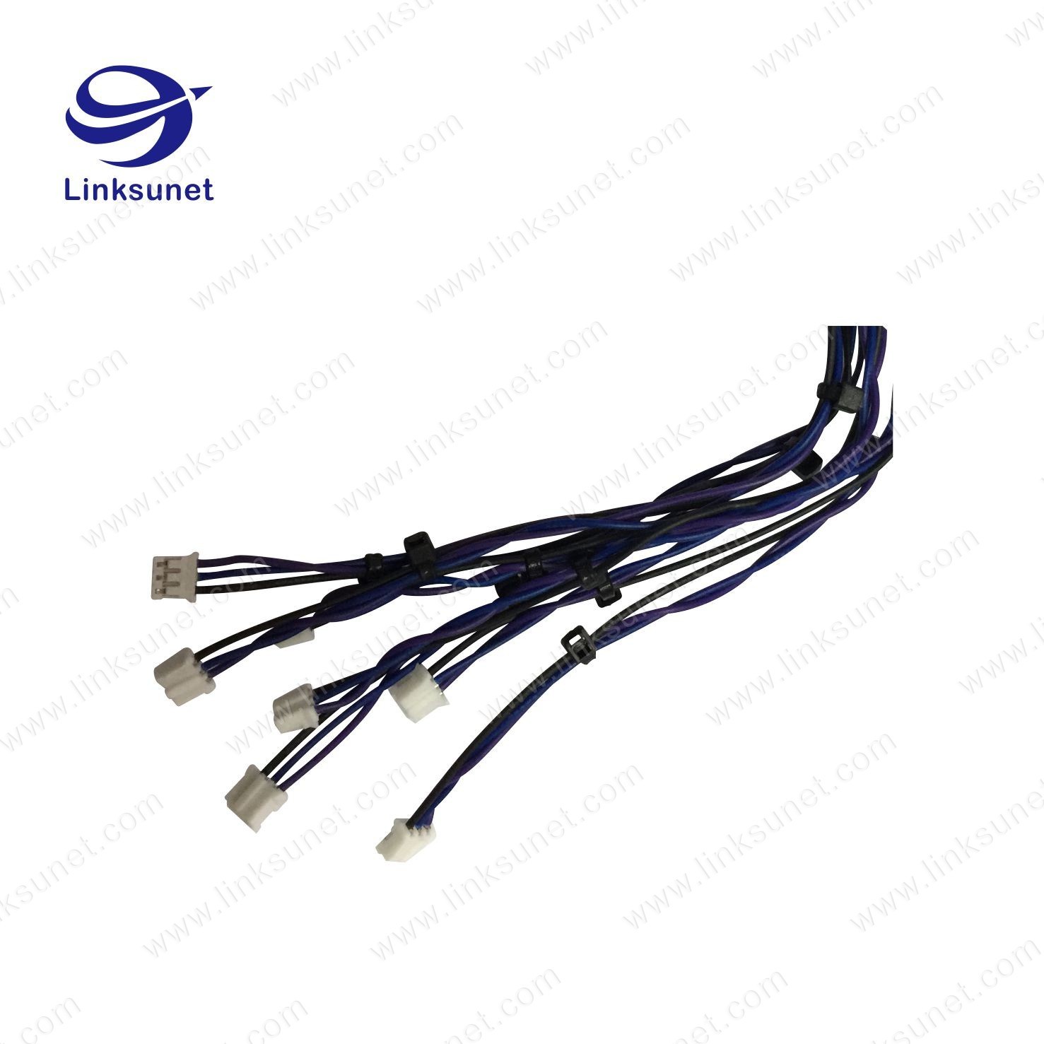 Phr - 3 2.0mm Natural jst connectors and ul10072 PVC cable wire harness