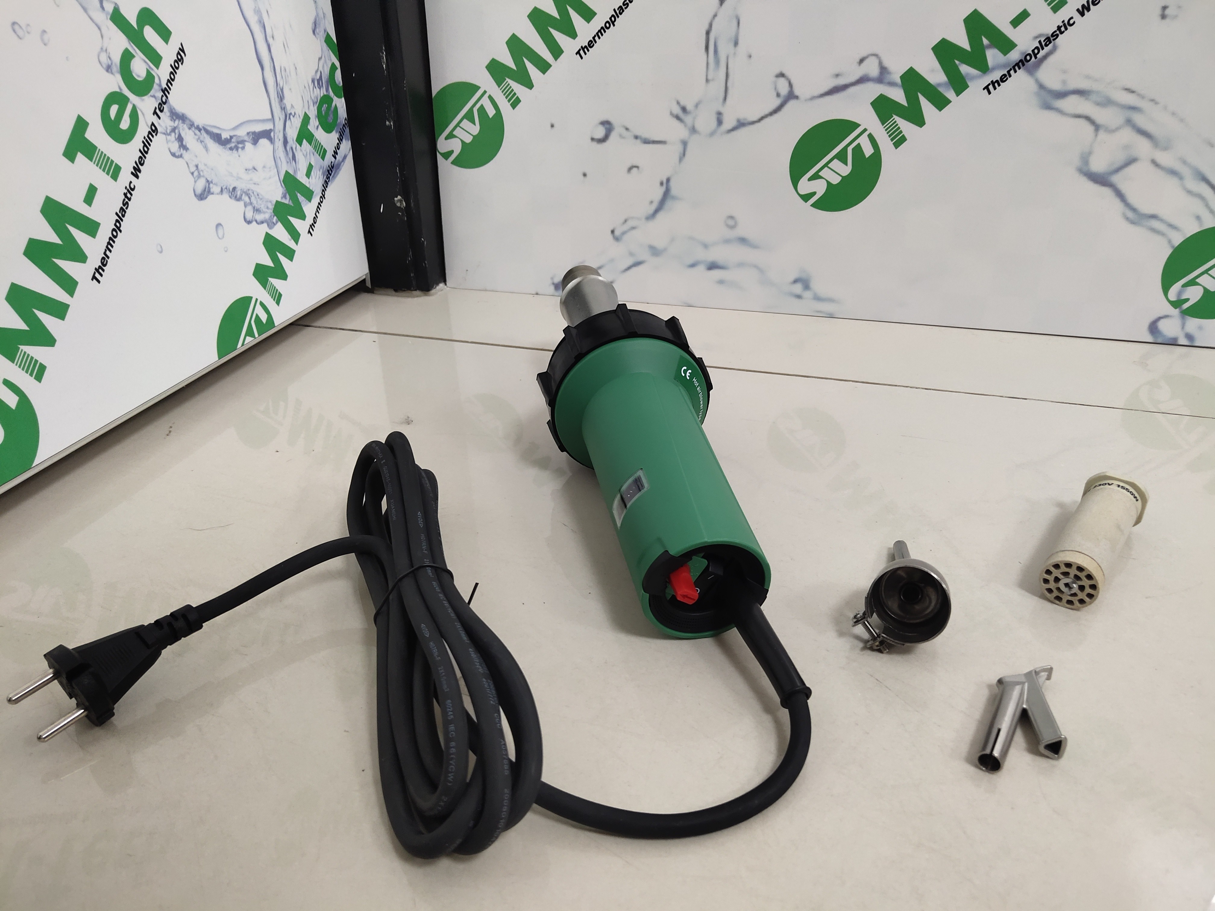 1600W HDPE Geomembrane Hot Air Welding Machine For Floor Repairing