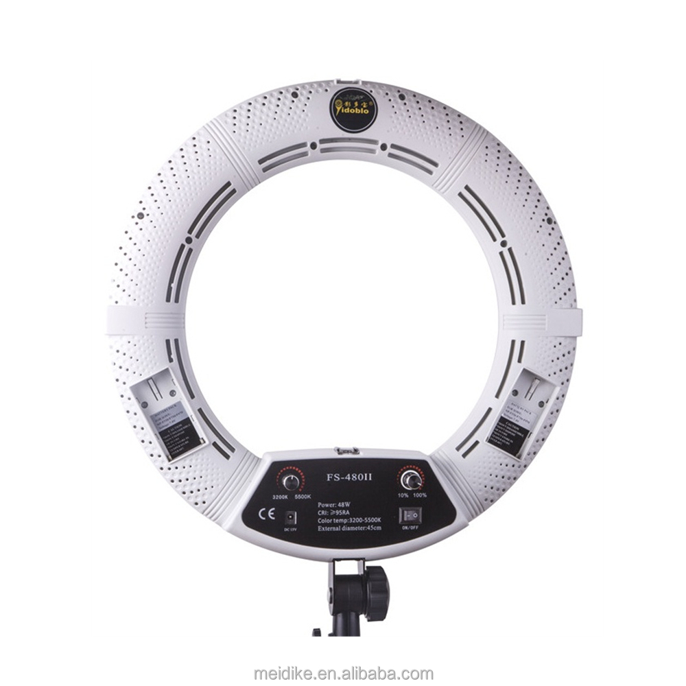 FE-480II Wall mount ring light 18'' 45cm for Live Streaming Game tiktok Makeup Beauty Video Studio Photo Circle Lamp